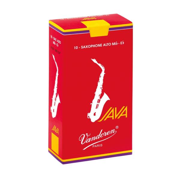 Vandoren バンドレン アルトサックスリード レッドジャバ JAVA 赤 ファイルドカット 2...