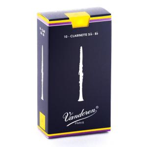 vandoren CR1025 B♭ クラリネット リード 2.5 トラディショナル 青箱