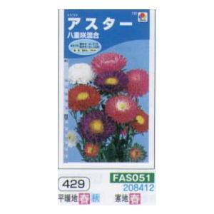 アスター 八重咲 混合[FAS051]