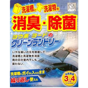 ヨウ素のクリーンランドリー 4個組 ヨウ素デク...の詳細画像1