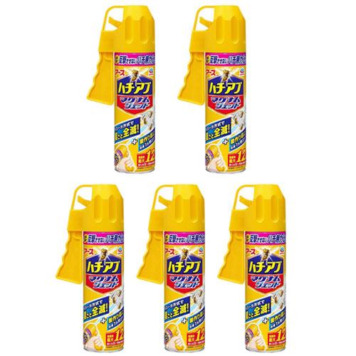 アース製薬 ハチ駆除 ハチアブマグナムジェット 殺虫剤 蜂 スプレー 5本セット