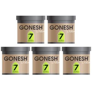 GONESH（ガーネッシュ） 車 芳香剤 置き型 No4 3個組 固形ゲル芳香剤