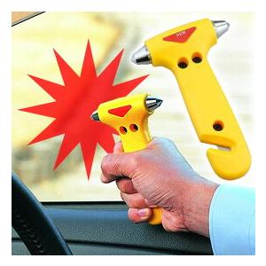 車用緊急脱出用ハンマー シートベルトカッター付き DASH2 ダッシュツー 車内 常備 防災用品 レ...