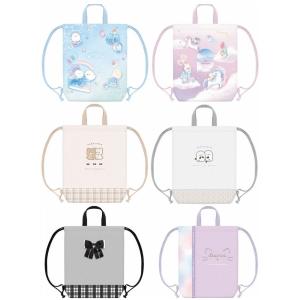 体操服入れ：ナップサック】 ハンドメイド 【花柄Xピンク】 入園