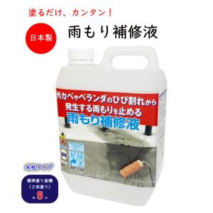 塗るだけ簡単 雨もり補修液 外壁 ベランダ コ...の詳細画像1