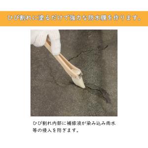 塗るだけ簡単 雨もり補修液 外壁 ベランダ コ...の詳細画像2