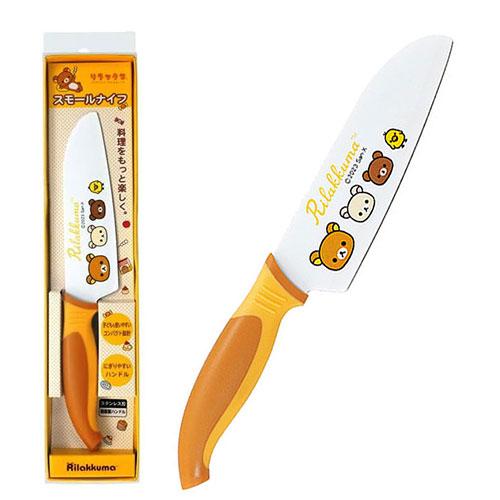 リラックマキッズ包丁 こども包丁 小さな三徳包丁 スモールナイフ 子供包丁 食育 かわいい リラック...