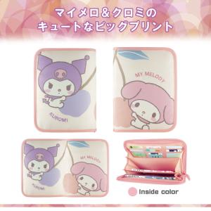 クロミ&マイメロじゃばらマルチケース 大容量 ...の詳細画像1
