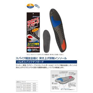 ソルボ インソール スパイクタフガード 衝撃吸...の詳細画像2
