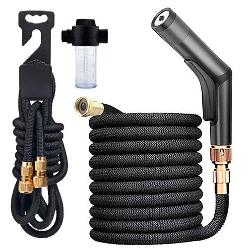 ハイウォッシャー SL-05 高圧洗浄ホース 高圧洗浄 高圧散水 散水ホース おしゃれ 伸びるホース...