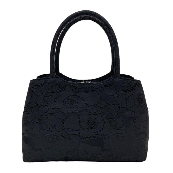 フォーマルバッグ 黒 大きめ 軽量 ジャガード 葬儀 冠婚葬祭 葬式 喪服 バッグ 葬儀用バッグ 冠...