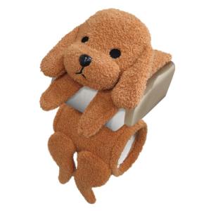 トイプードルのぬいぐるみペーパーホルダー トイレットペーパーカバー