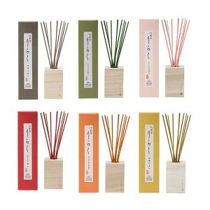 竹彩香しさいこう りらく 白檀 沈香 ひのき さくら ばら きんもくせい ルームフレグランス 国産 ...