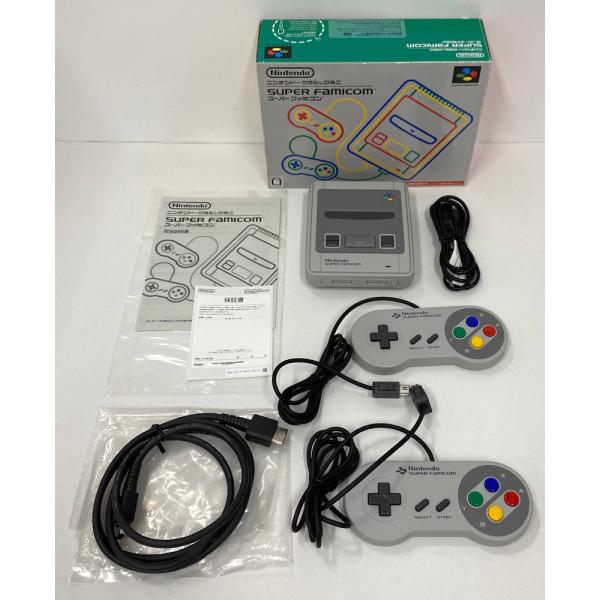 【併売商品】 NINTENDO 任天堂 ニンテンドー クラシックミニ スーパファミコン 本体 【中古...