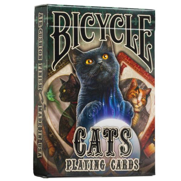 Bicycle 自転車猫トランプ Lisa Parkerによるデザイン ブラック