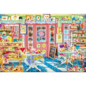 日本製 ビバリー 1000ピース ジグソーパズル ラブリー ケーキショップ (49×72cm) 31-512｜otc-store