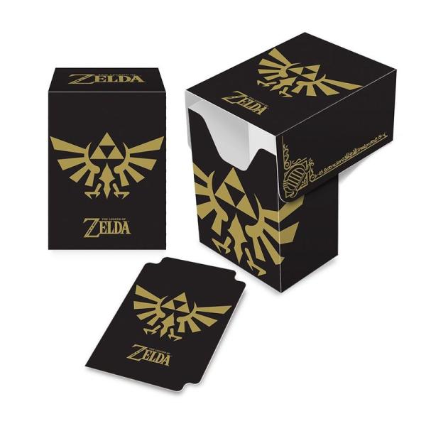 The Legend of Zelda Deck Box - Black &amp; Gold