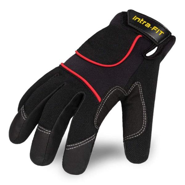 Intra-FIT 作業手袋 運転手袋 Lサイズ 合成革 作業用手袋 ワークグローブ