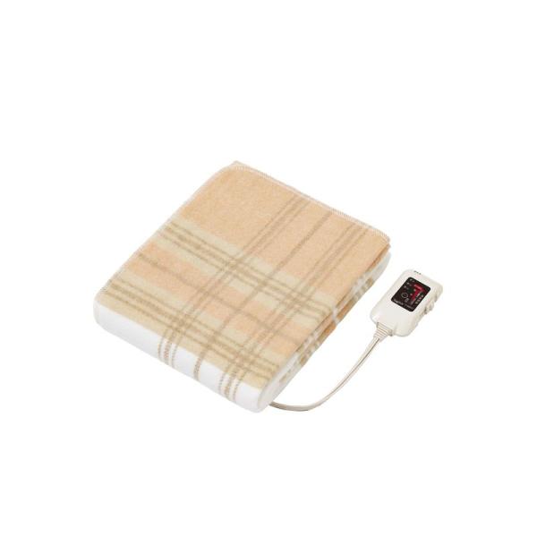 Sugibo(スギボー) 切り忘れ防止タイマー付き 140×80cm 日本製 洗える 電気敷毛布 S...