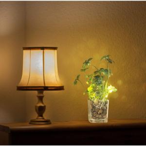 Aicvhin 人工観葉植物 光触媒 プレミアム LEDライト付き 造花 観葉植物 簡単世話いらず フェイクグリーン ガラス鉢 店舗装飾 家｜otc-store