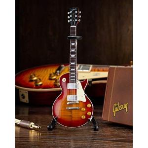 ミニチュア ギター ギブソン 1959 Les Paul Standard Cherry Sunburst AXE HEAVEN Gibso｜otc-store