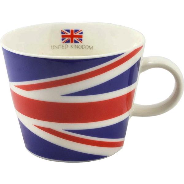 逸品社 シュガーランド マグカップ 国旗柄 イギリス 380cc 日本製 電子レンジ 食洗器 対応 ...