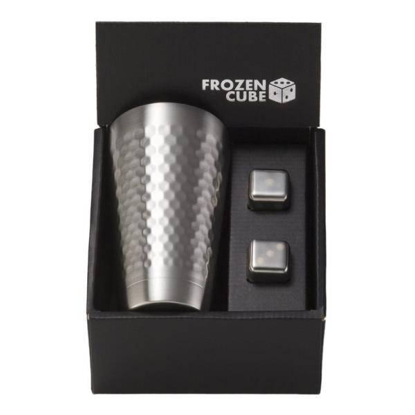 FROZEN CUBE フローズンキューブ ステンレス鋼 二重タンブラー&amp;キューブ2P