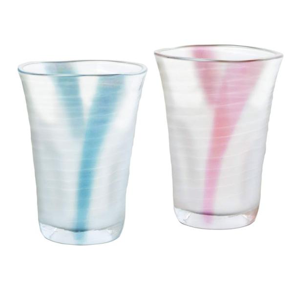 東洋佐々木ガラス ビールグラス 泡立ちぐらす 山・ビールギフト 350ml 2個セット ビールの芳醇...