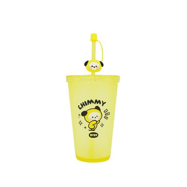 ソロモン商事 BT21 minini タンブラー (ストロー付き) (CHIMMY) TUMBLER