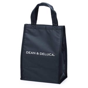 DEAN&DELUCA クーラーバッグ ブラックM 保冷バッグ ファスナー付き コンパクト お弁当 ランチバッグ 35x17x25cm｜otc-store