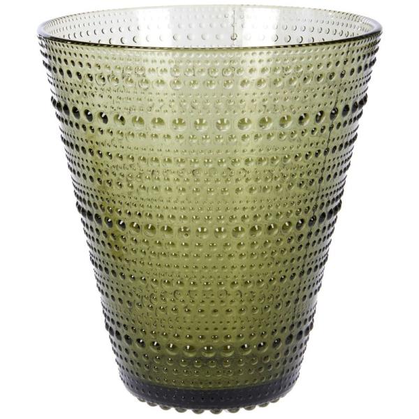 正規輸入品 イッタラ カステヘルミ フラワーベース 花瓶 154mm モスグリーン 1025722