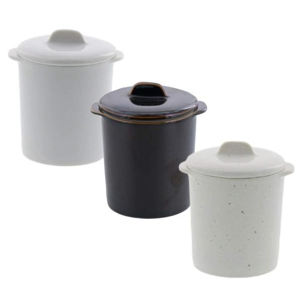 テーブルウェアイースト 茶碗蒸し 和カフェスタイル ジャポネココット蓋付き 3色セット 蒸し碗 ココ...