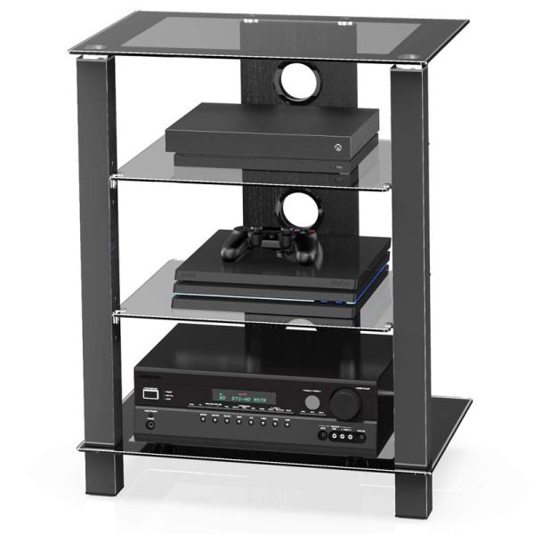 FITUEYES オーディオラック アンプラック パワーアンプキャビネット オーディオスピーカーアン...