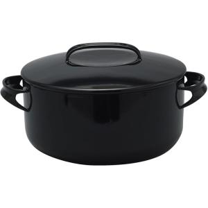 野田琺瑯（noda horo） ミモザ 両手鍋 深型 24cm ih 日本製 MIMOZA JM