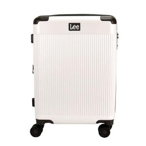 リー スーツケース 超軽量 双輪 表面デニム調 内装ペイズリー柄 機内持ち込みサイズ TSAロック マチ拡張 約38?47L 1 cm ホワ｜otc-store