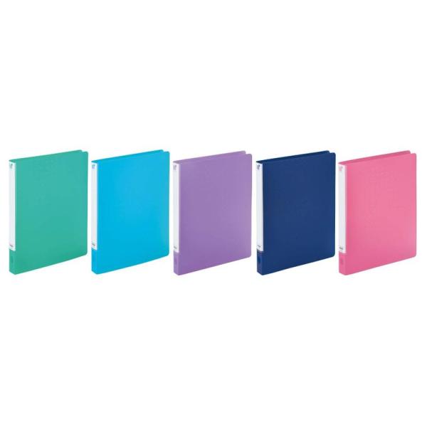 リヒトラブ CUBE FIZZ パンチレスファイルワンタッチHEAVY DUTY A4タテ 5色 F...