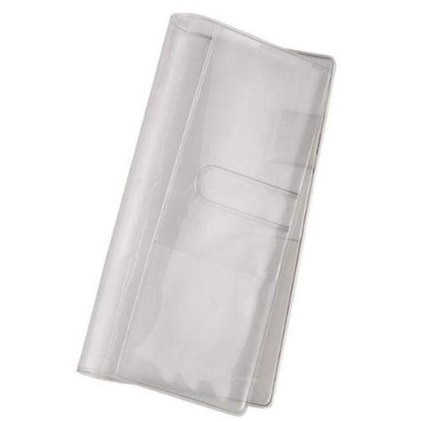 ほぼ日手帳 ビニールカバー weeks用 透明 横20.4cm×縦19.5cm カバー・オン・カバー...