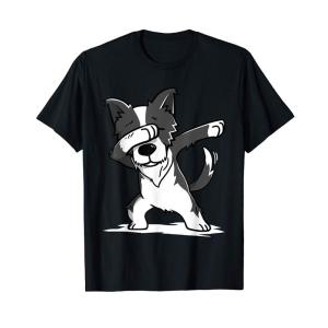 ダブダンスボーダー・コリー犬 Tシャツ｜otc-store