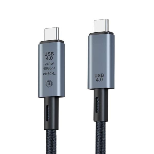 Besince USB4.0 ケーブル USB4 Type-C to Type-C Cable 映像...