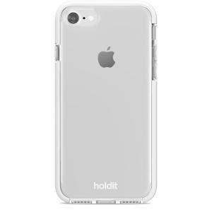 Holdit ブランド iPhone SE 第3世代 SE3 SE2 8 7 ケース カバー 耐衝撃 クリア カラー ハード ホワイト 白｜otc-store