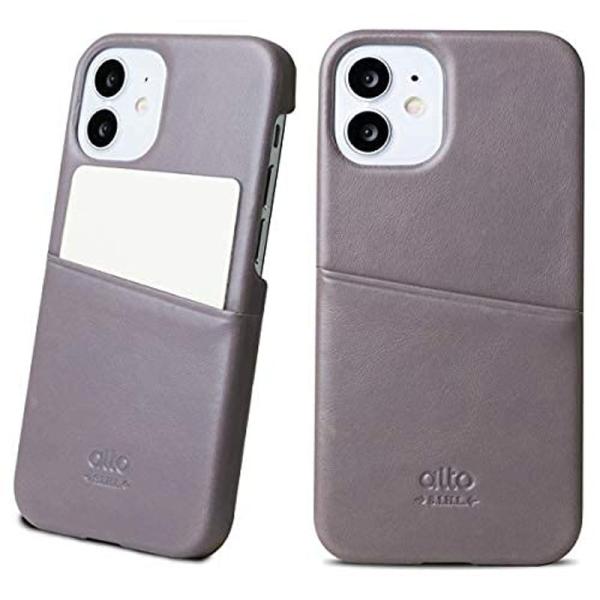 Alto Metro iPhone 12 mini (5.4インチ) カードポケット付き イタリア製...