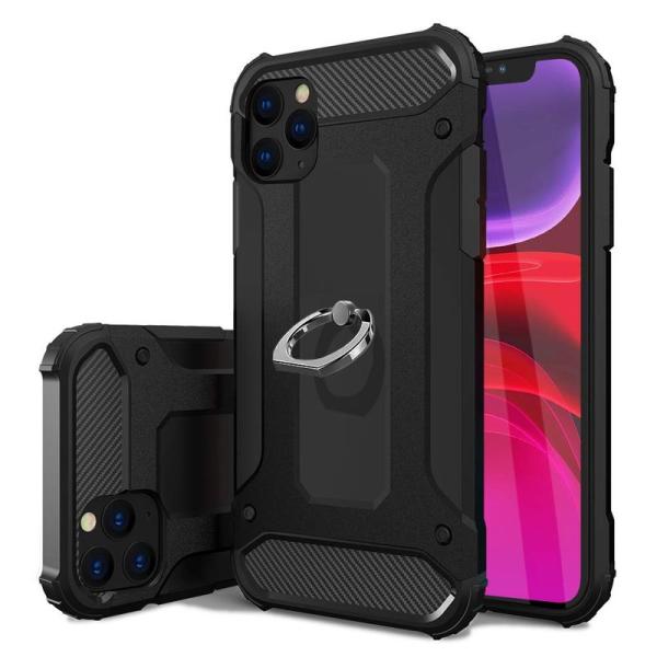 iPhone 11 Pro ケース リング付き 耐衝撃 TPU クリア 車載対応ホルダー対応 軽量 ...