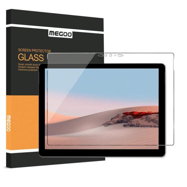 2枚入りMegoo Surface Go 4/3/2 （10.5インチ）用保護フィルム 高硬度9H ...
