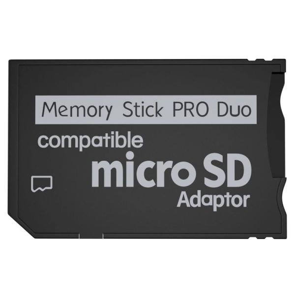 Iesooy Memory Stick Adapter for PSP MicroSD to Mem...