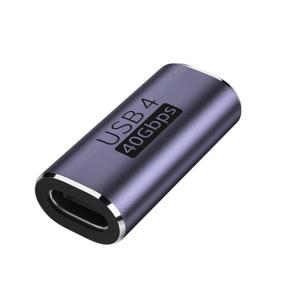 Xiwai USB4TypeCメス-メス100Wパワーデータ8Kビデオアダプターエクステンダーラップトップ電話用40Gbps｜otc-store