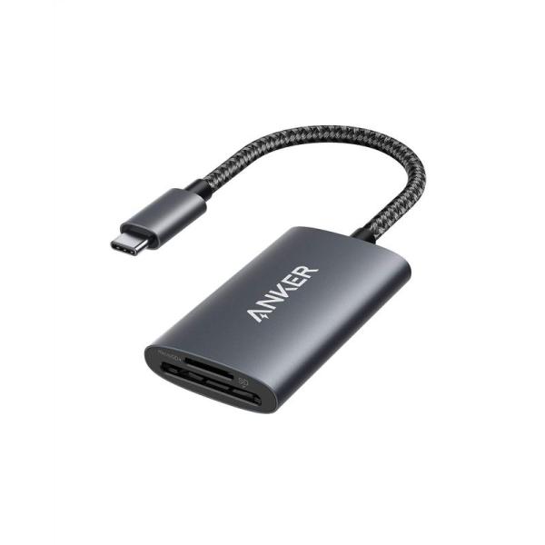 Anker USB-C PowerExpand 2-in-1 SD 4.0 カードリーダー SDXC...