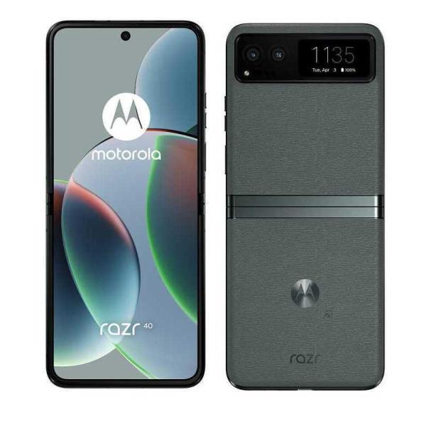 【新品未開封】Motorola モトローラ スマートフォン razr 40 セージグリーン SIMフ...