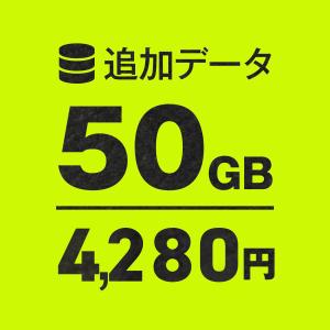 WiFi追加通信データ容量50GB(おてがるWi...の商品画像