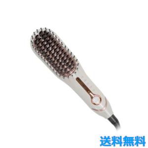 ケアライズ モデル J ブラシ型ヘアアイロン ホワイト