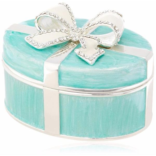 ジュエリーボックス【グレース】ブルー　PIEARTH(ピィアース)